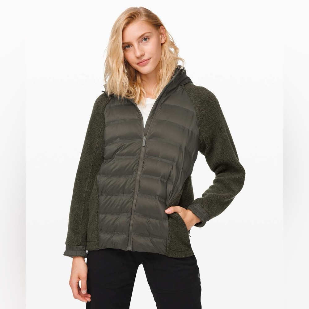 lululemon athletica Olive Green Jacket